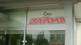 ZARMA CICLI. Il negozio svaligiato