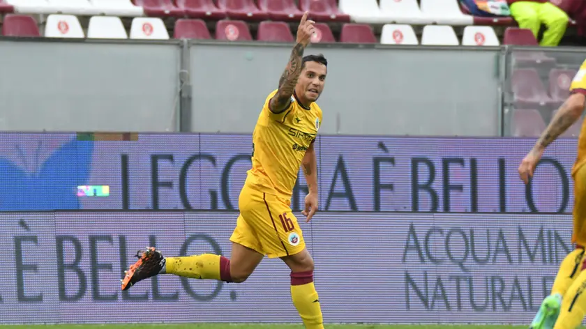 Barsotti foto er reggina cittadella esultanza vita