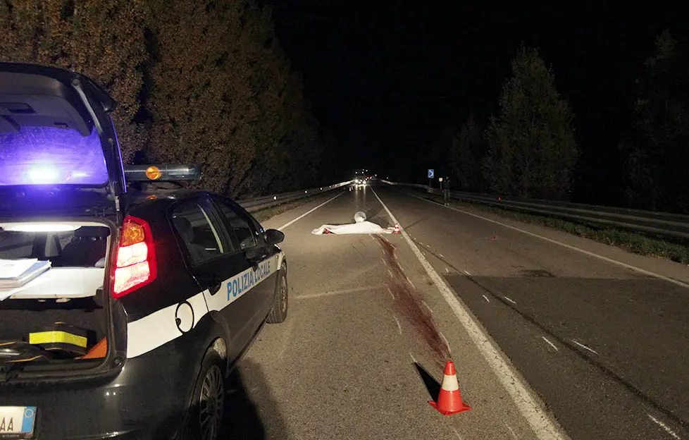 POLETTO - FOT PIRSN - LOREGGIA - INCIDENTE MORTALE MOTOCICLISTA