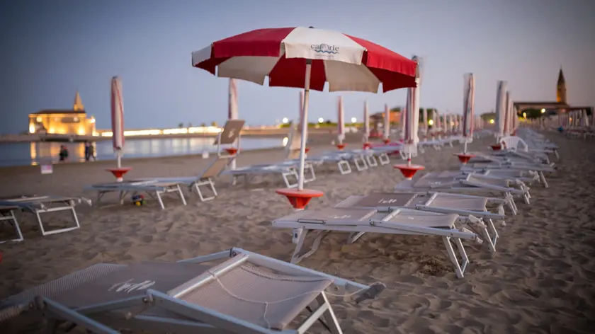 La spiaggia di Caorle, pre-Covid 19