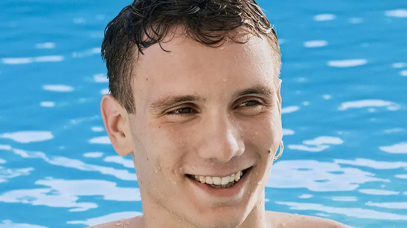 Roma 2019, il nuotatore Manuel Bortuzzo.