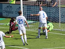 BARSOTTI - FOTOPIRAN - CITTADELLA - CITTADELLA FROSINONE tocco Tounkara PARATO SULLA LINEA DA TURATI