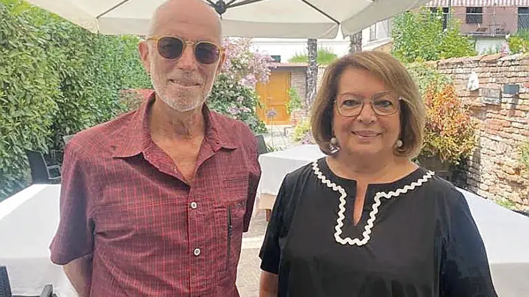 Gabriele Salvatores e il sindaco di Montagnana