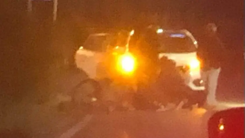 La foto dell’incidente a Limena postata dal sindaco Tonazzo