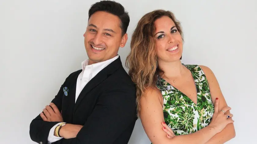 La padovana Virginia Cerrone con il socio Evren Inangiray