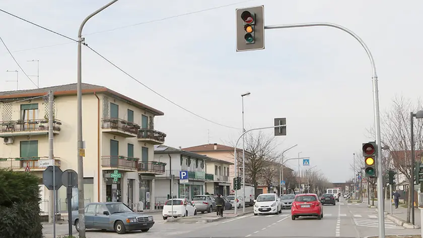 TAFARELLI - FOTOPIRAN - ALBIGNASEGO - NUOVO SEMAFORO VIA ROMA/VIA PELLICO
