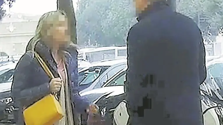 La padovana di fronte al suo molestatore
