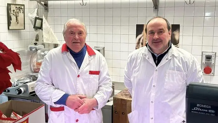 I banconisti della Macelleria Schiavon