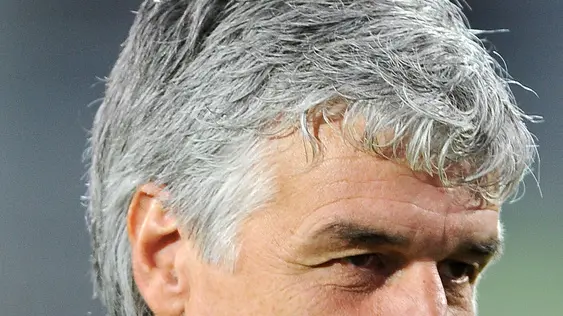 L'allenatore dell'Inter Gian Paolo Gasperini al Silvio Piola di Novara, in una foto del 21 Settembre 2011. ANSA / DANIEL DAL ZENNARO