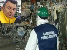 Un intervento dei carabinieri e l'ingegner Angelo Mandato