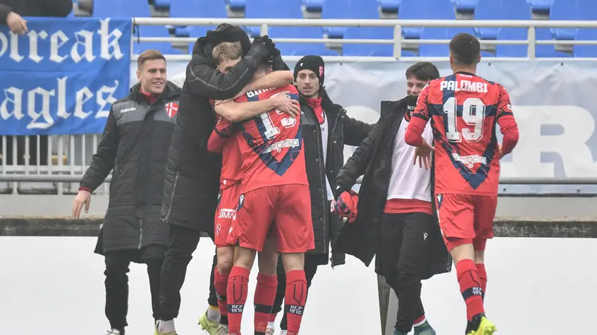 barsotti foto er novara padova esultanza 3 0
