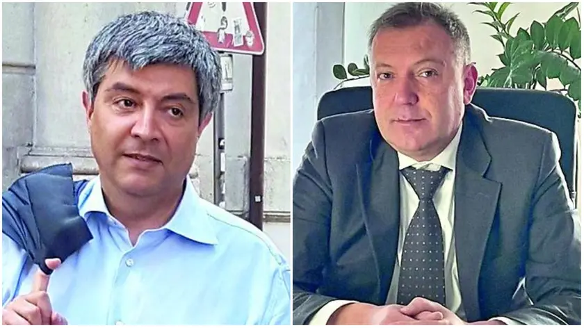A sinistra Enrico Ghion, a destra Stefano Marconato