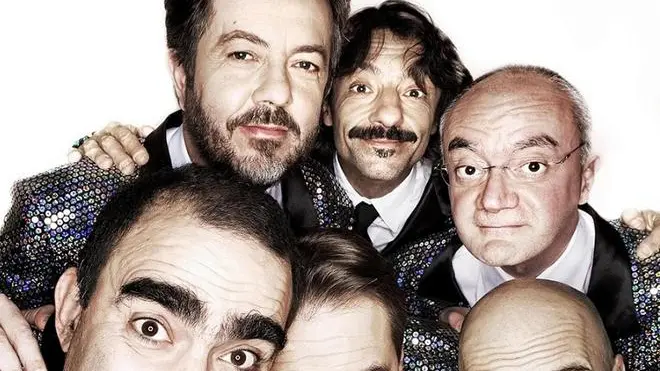Una foto d'archivio di Elio e le Storie Tese. ANSA / US FESTIVAL ++NO SALES EDITORIAL USE ONLY++