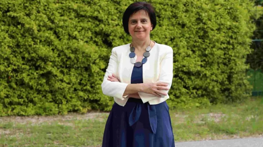 La sindaca Maccarone