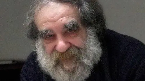 Franco Scaldati, regista, attore e drammaturgo palermitano è morto a 70 anni a Palermo, 1 giugno 2013 ANSA/FRANCO LANNINO