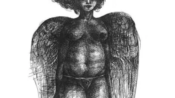 Due figure femminili disegnate da Altan durante il periodo brasiliano