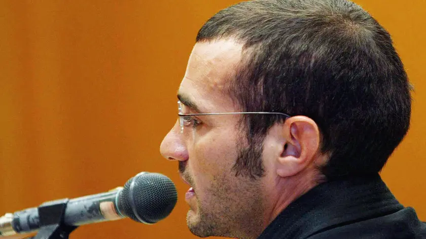 TO-4-12/1/04- TORINO- SPR- PROCESSO DOPING JUVENTUS. Pablo Montero oggi in aula. DANIEL DAL ZENNARO/ANSA