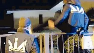 Un blitz della Direzione Investigativa Antimafia