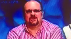 Giancarlo Improta in un fermoimmagine dalla tv