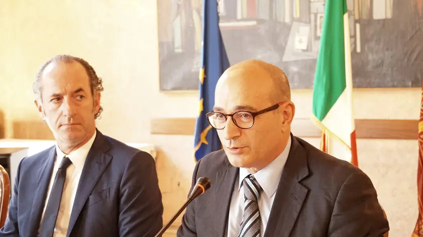 Scibetta con Zaia