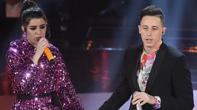 05/02/2019 Sanremo. 69 ° Festival della Canzone Italiana prima serata, nella foto Federica Carta, Shade