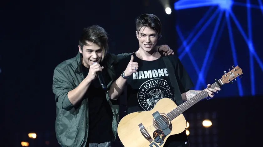13/01/2016 Roma. Palalottomatica. Concerto #TIM Party Nella foto Benji & Fede in Benjamin Mascolo e Federico Rossi ?