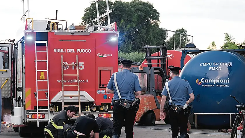 L'incidente sul lavoro alla Smv a Galliera