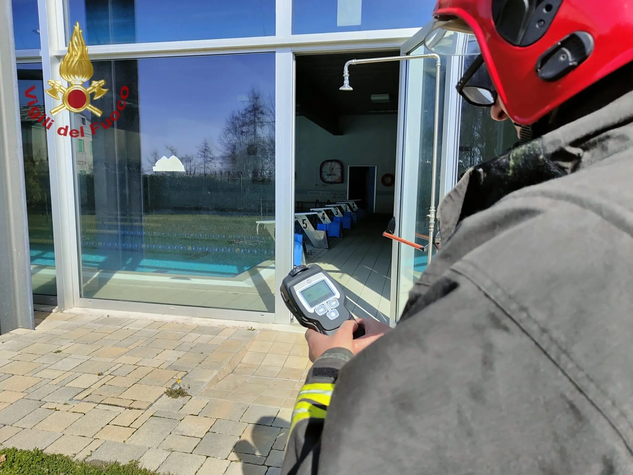I controlli dopo l'evacuazione dell'impianto natatorio