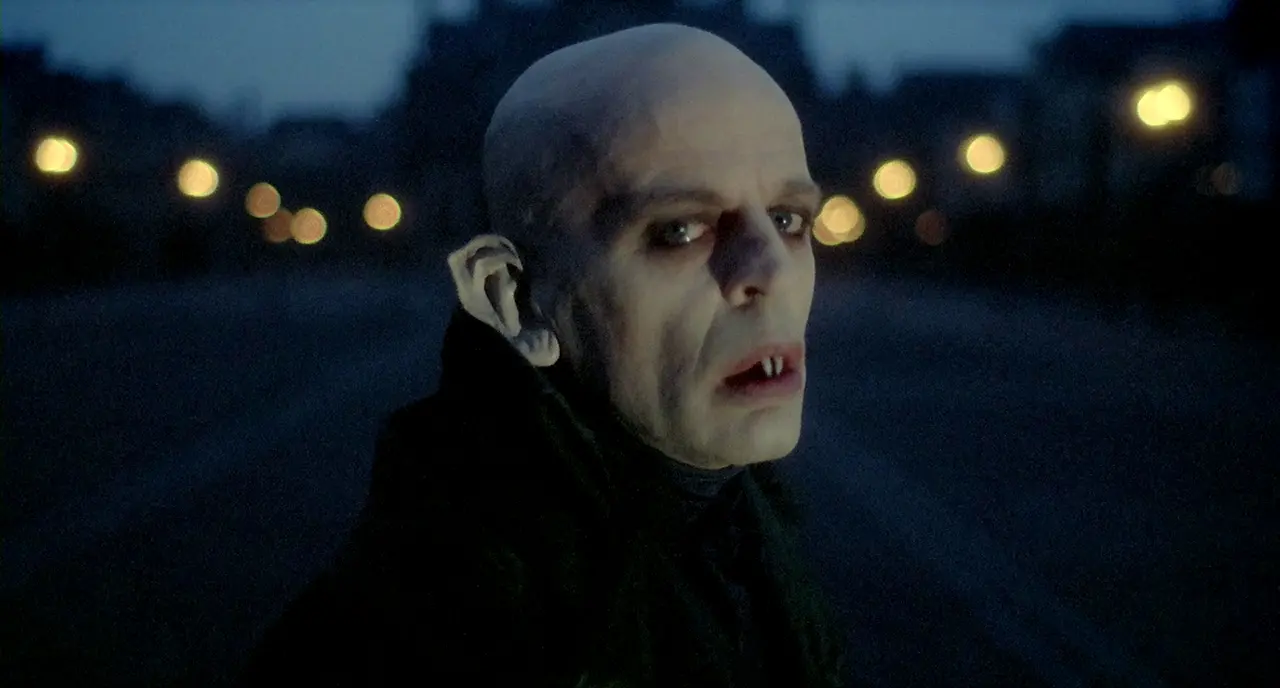 Un frame di "Nosferatu, il principe della notte" di Werner Herzog