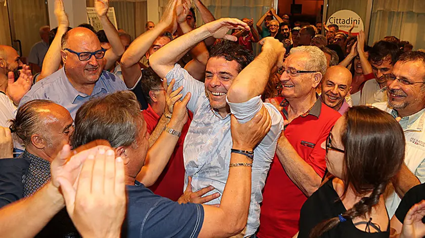 BELLUCO - FOTOPIRAN - ABANO - FESTEGGIAMENTO ELEZIONE BARBIERATO SINDACO