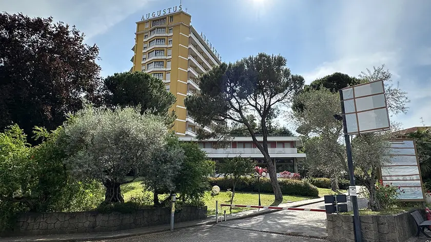 L’hotel Augustus di Montegrotto