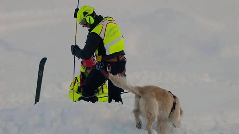 Il Soccorso alpino in azione