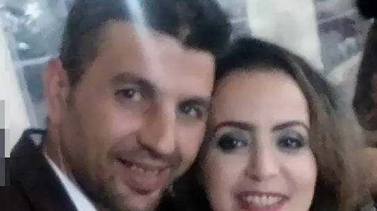 Stanghella (PD) 19 Dicembre 2019. Samira El attar Assieme al marito.