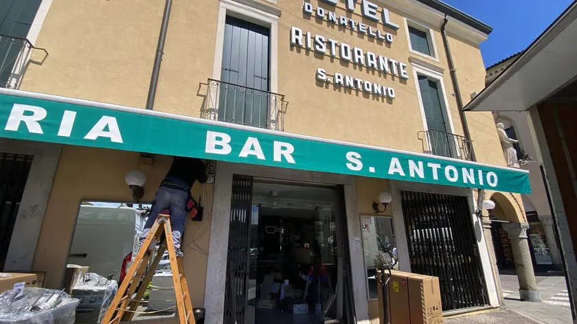 TOME -AGENZIA BIANCHI-PADOVA- RISTORANTE FRESCO DOVE C'ERA IL SANT'ANTONIO