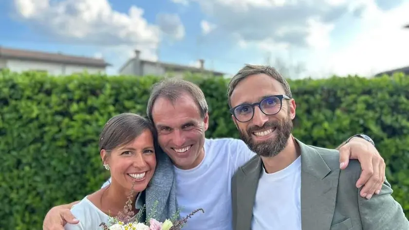 Chiara Bontorin, don Marco Pozza e Jacopo Bonato