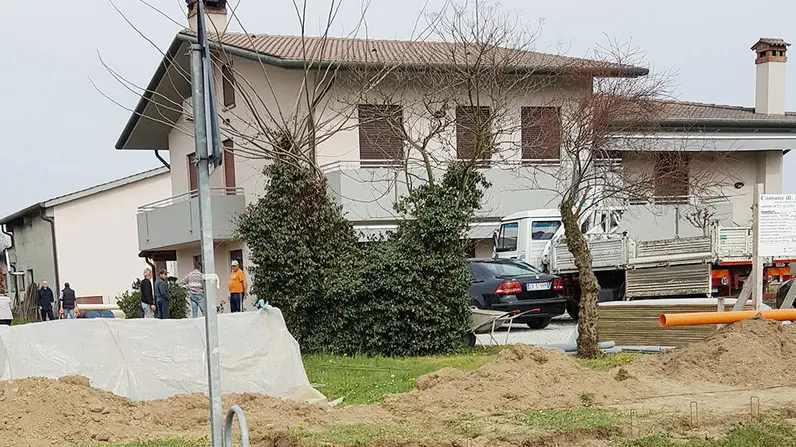 POLETTO - FOTO PIRAN - LOREGGIA- INCIDENTE MORTALE SUL LAVORO