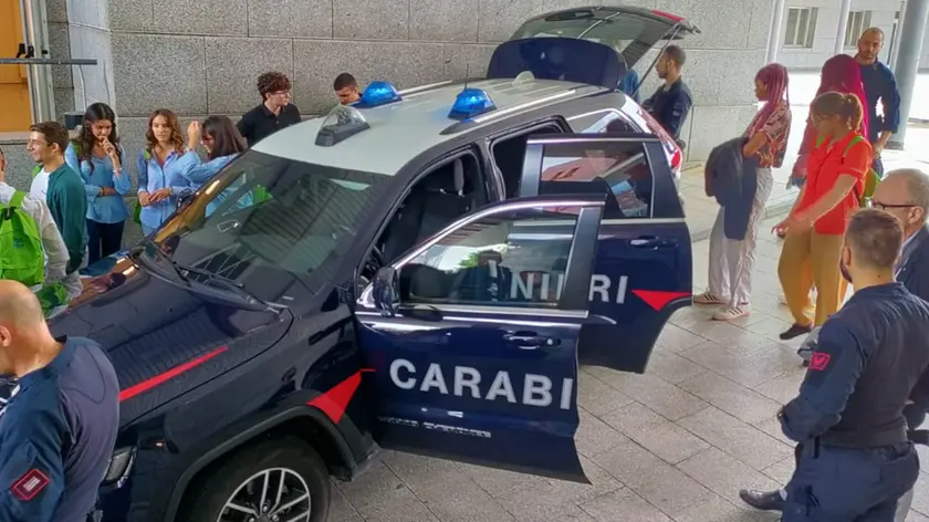La visita dei giovani leader al comando dell'arma di Padova