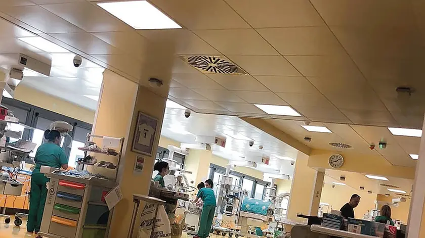 Il reparto di Terapia intensiva pediatrica dell'Ospedale della Donna e del Bambino di Verona