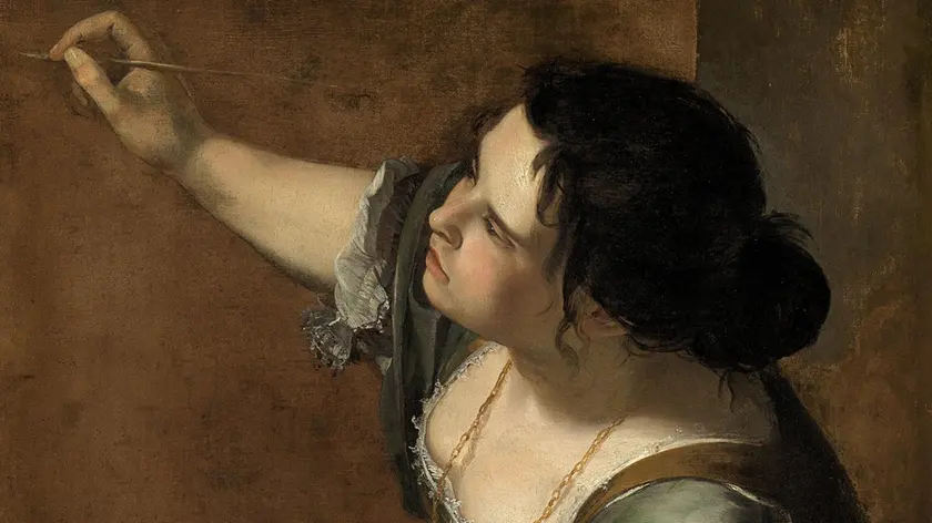 Artemisia Gentileschi, Autoritratto come allegoria della Pittura, (1638-1639), Royal Collection, Windsor