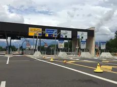 Il casello di ingresso alla Pedemontana dalla A31 Valdastico