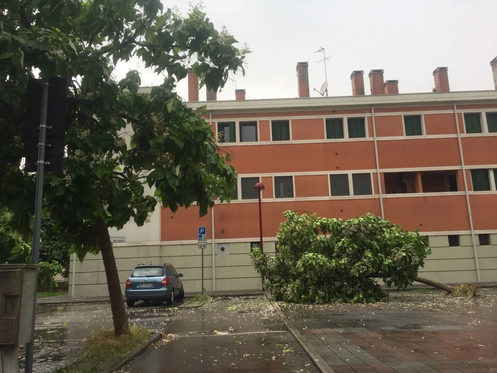 Maltempo a Cadoneghe