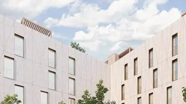 Il rendering del nuovo edificio progettato da Pohl Immobilien
