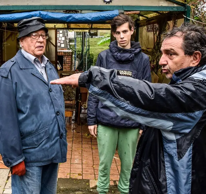 MARIAN-AGENZIA BIANCHI-PADOVA-SITUAZIONE FIUMI PER ALLERTA METEO. IL SIGNOR MARIO E LA SIGNORA CARLA MARCOLIN