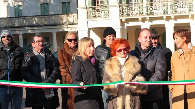 MALAGOLI INAUGURAZIONE MERCATINO DI NATALE ABANO