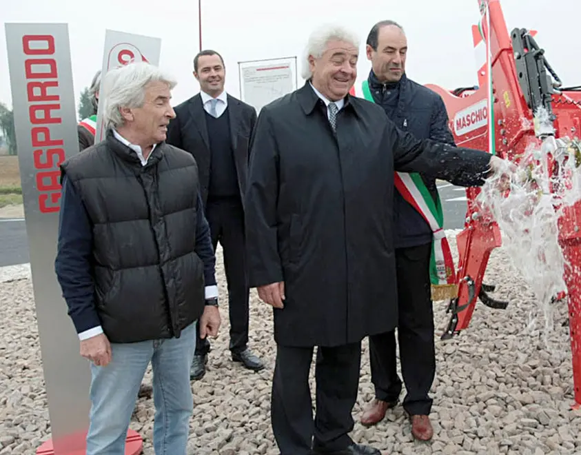 BELLUCO - FOTO PIRAN - CADONEGHE- EGIDIO E GIORGIO MASCHIO INAUGURAZIONE ROTATORIA 26/10/2012