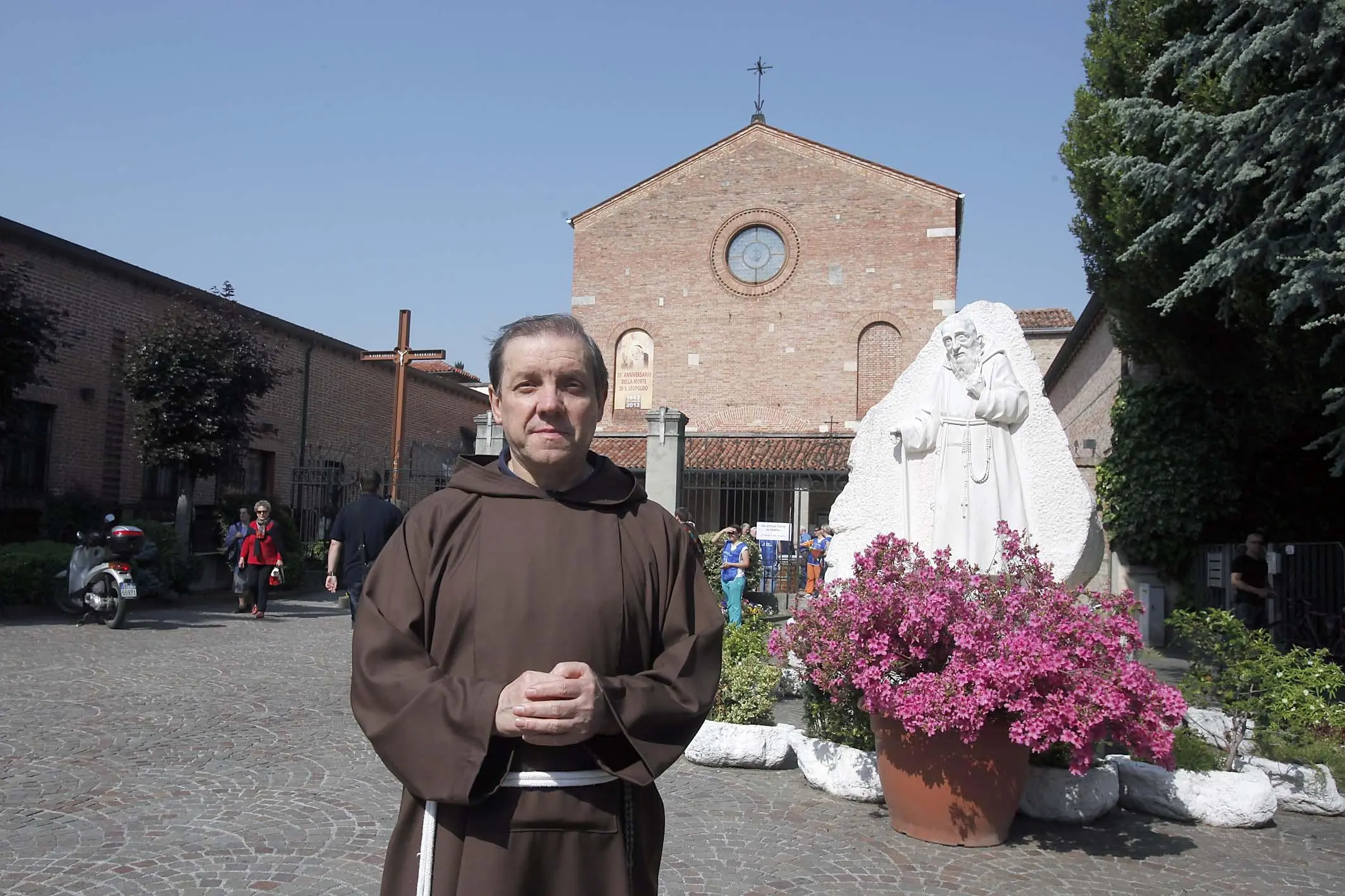CARRAI - FESTA DI SAN LEOPOLDO, IL RETTORE PADRE FLAVIANO