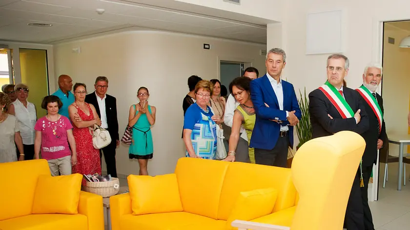 stievano - ag.zangirolami - 26/06/2015 - palù frazione di conselve - inaugurazione della cooperativa sociale "ALAMBICO" nella foto: la visita alla casa ph zangirolami
