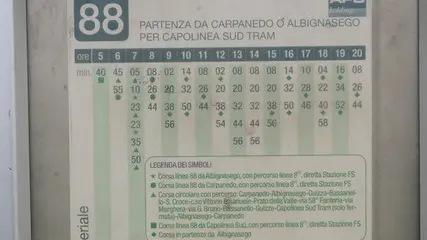 TAFFARELLI CAPOLIENA BUS 88 ALBIGNASEGO