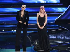 Malika Ayane e Arisa al Festival di Sanremo, foto Agf