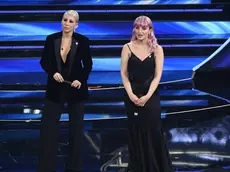 Malika Ayane e Arisa al Festival di Sanremo, foto Agf